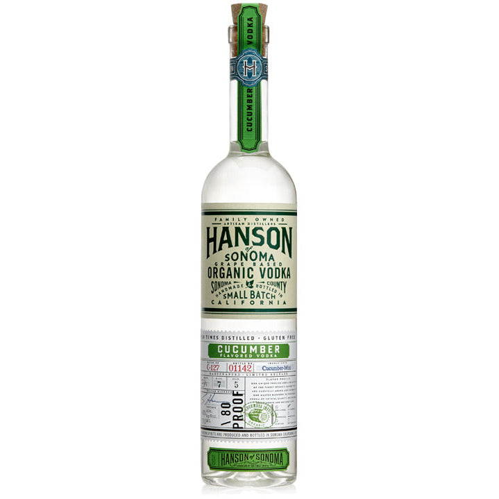 hanson-of-sonoma-cucumber-flavored-vodka.jpg Hanson of Sonoma Cucumber Flavored Vodka - Image 1