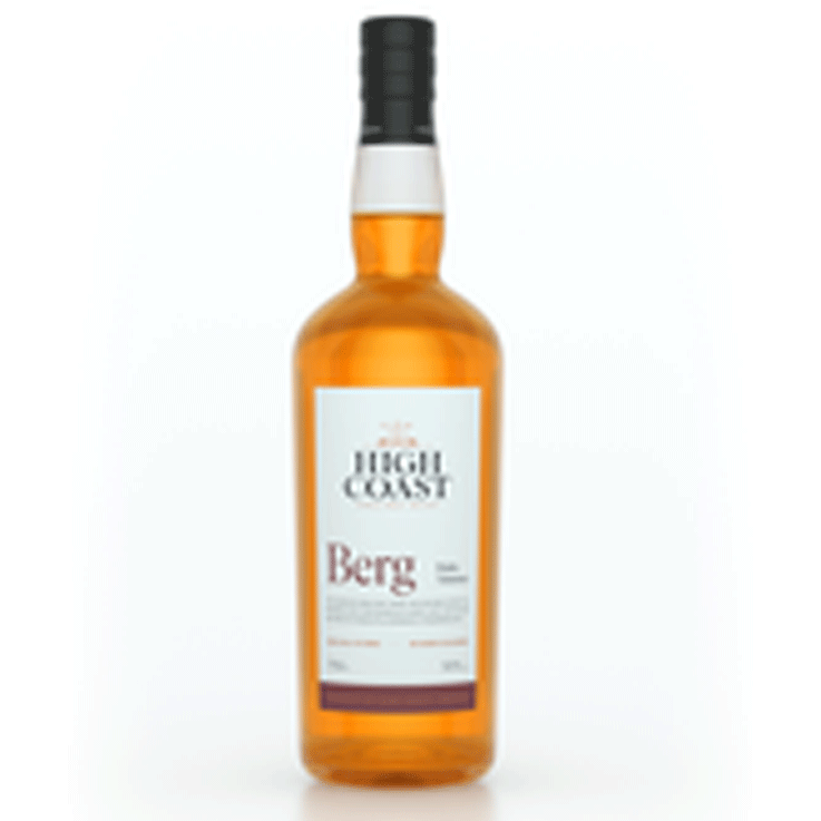 high-coast-berg-whiskey.png High Coast Distillery Berg Spanish Oak Non Chill-Filtered Single Malt Whiskey - Image 1
