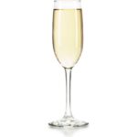 Libbey Entertaining Essentials Flute Glasses, 8-ounce, Set of 6