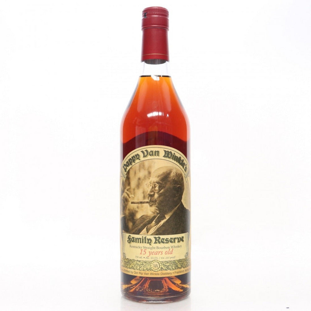 image_85494066-c718-49ba-bedd-6c311c8c2f44.jpg Pappy Van Winkle 15 Year Bourbon "Santa" Red Foil - Image 1