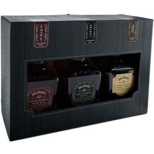 jack-daniel-s-whiskey-set-single-barrel-single-barrel-rye-barrel-proof-375ml-22624372916373.jpg Jack Daniel's Whiskey Set Single Barrel, Single Barrel Rye, Barrel Proof - 375ml - Image 1
