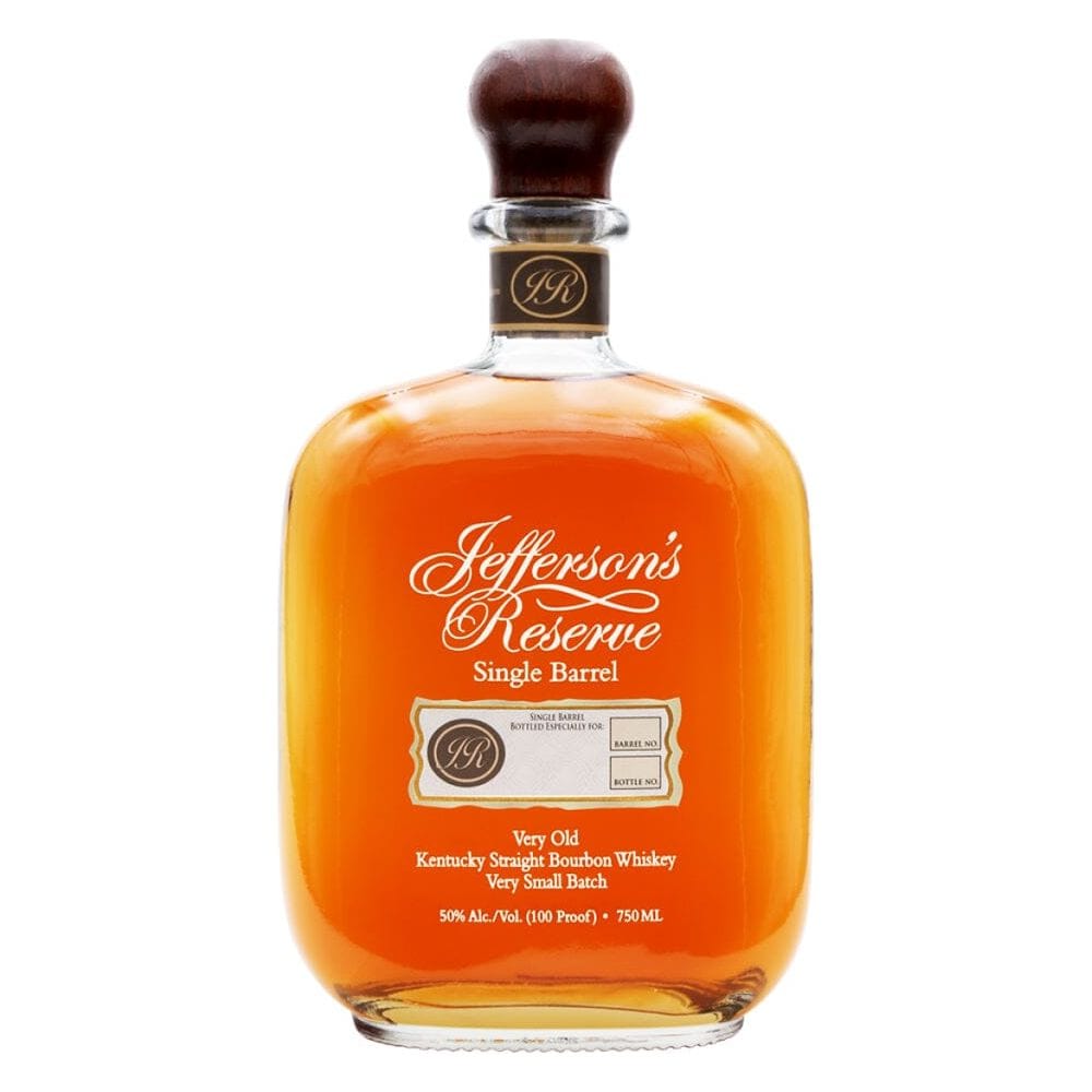 jefferson-s-reserve-single-barrel-selected-by-san-diego-barrel-boys-1147506951.jpg Jefferson's Reserve Single Barrel Wooden Cork Private Select #969 750ml - Image 1