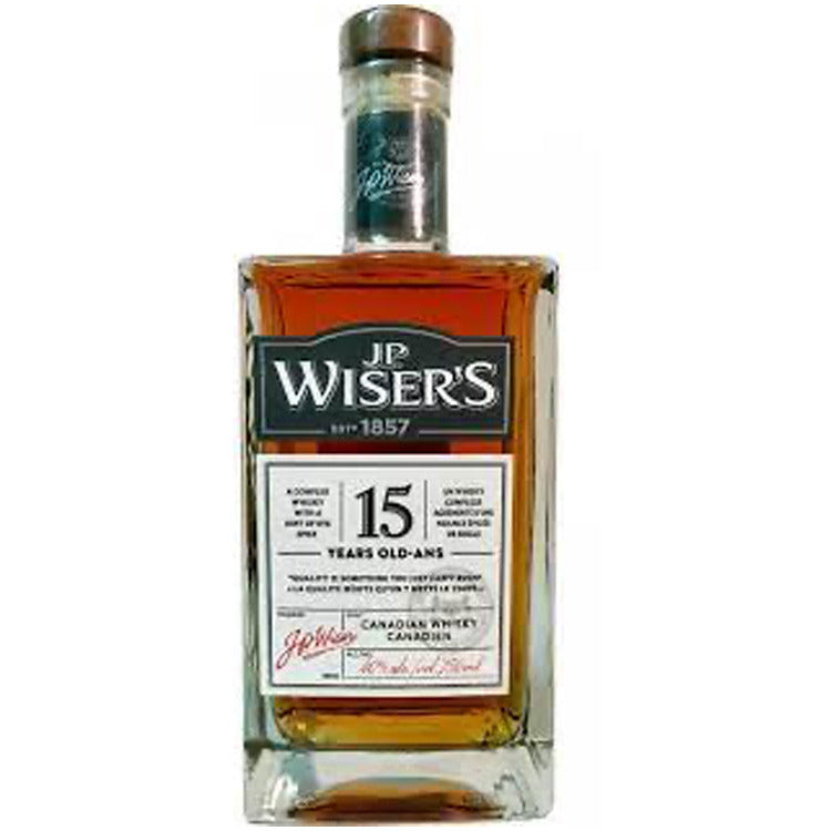 jp-wisers-15-year-old-whisky.jpg J.P. Wiser's Canadian Whisky 15 Yr - Image 1
