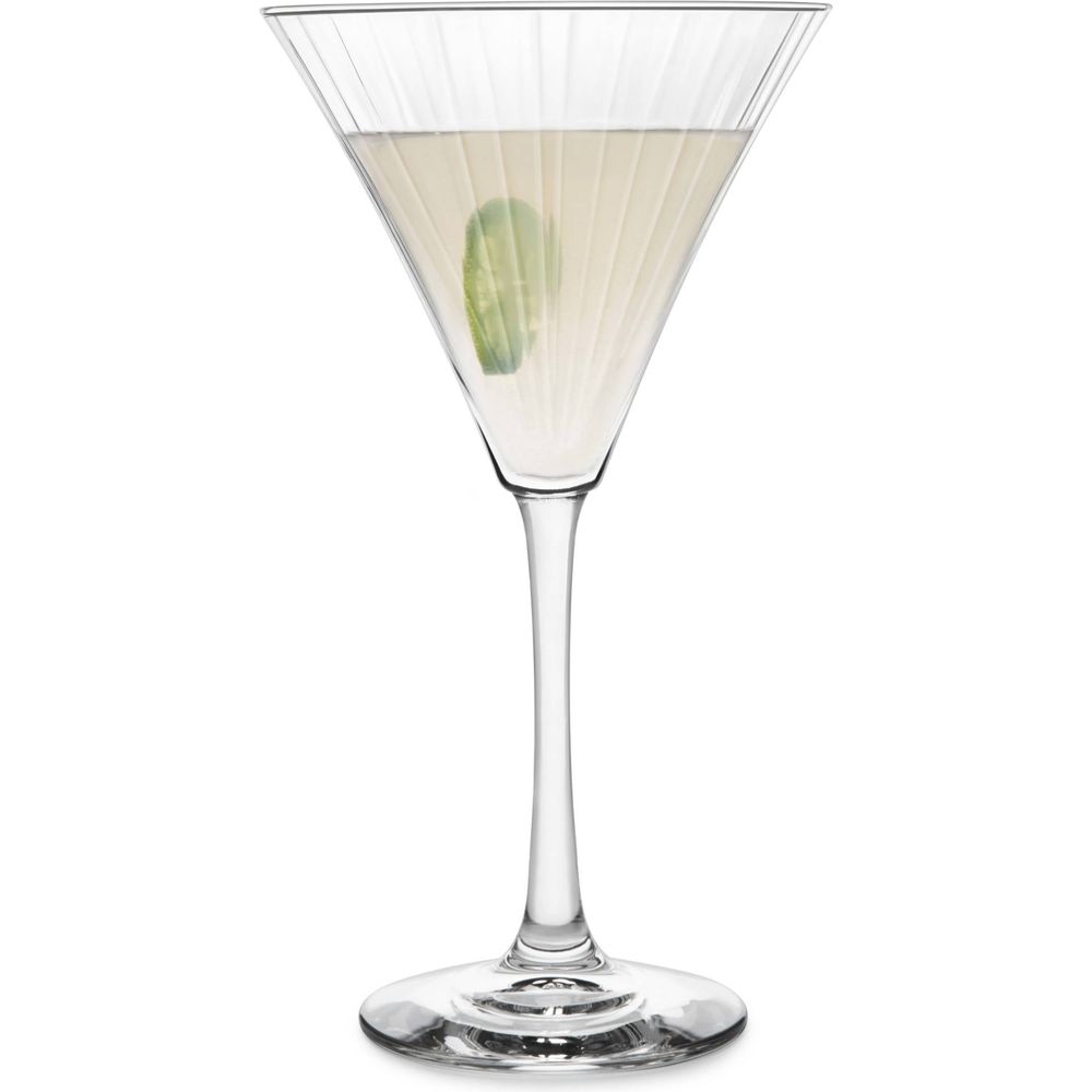 jq1qcgqbdx4vakf2ymom.jpg Libbey Paneled Martini Glasses, 9.5-ounce, Set of 4 - Image 1