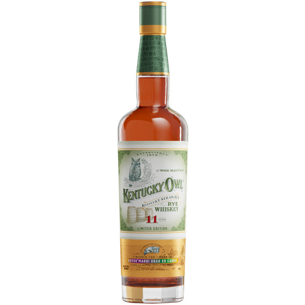 kentucky-owl-11yr-bayou-mardi-gras-xo-cask.jpg Kentucky Owl 11 Year Bayou Mardi Gras XO Cask - Image 1