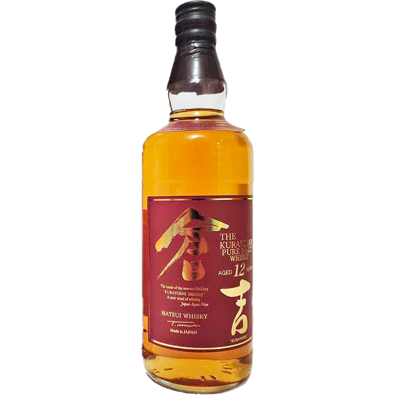 kurayoshi12year.png Matsui The Kurayoshi 12 Year Old Japanese Whisky - Image 1