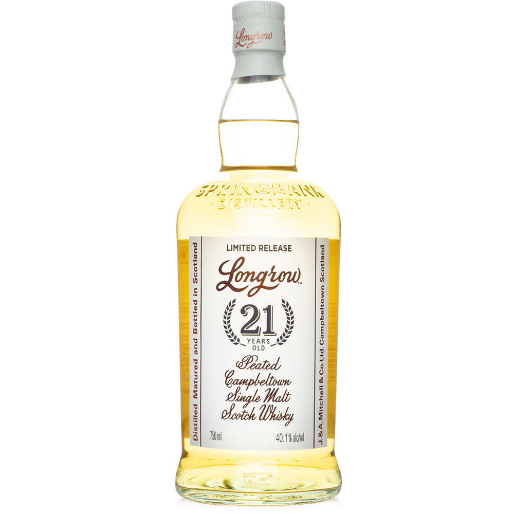 longrow-21-year-fresh-rum-single-cask-single-malt-scotch_1024x1024_6949d90a-1f3a-4f10-9db0-40a6443f539d.jpg Longrow 21 Year Peated Campbeltown Single Malt Scotch Whisky - Image 1