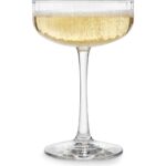 Libbey Paneled Coupe Cocktail Glasses, 8.5-ounce, Set of 4