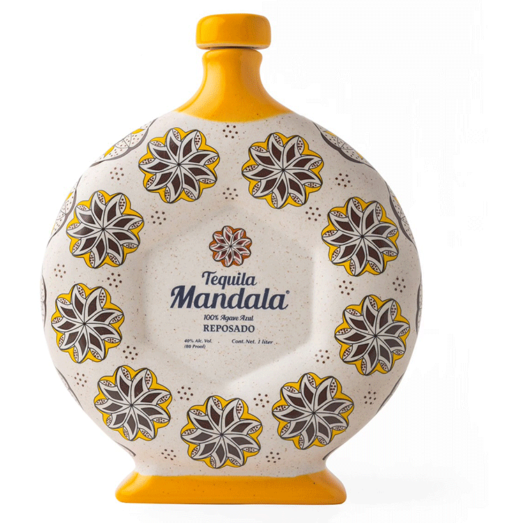 mandala-tequila-reposado.png Mandala Reposado Tequila Ceramic 1L - Image 1