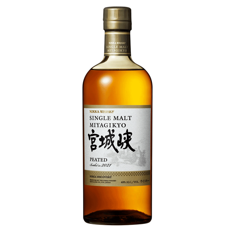nikka-miyagikyo-single-malt-peated-whisky.png Nikka Miyagikyo Single Malt Peated Limited Edition 2021 - Image 1