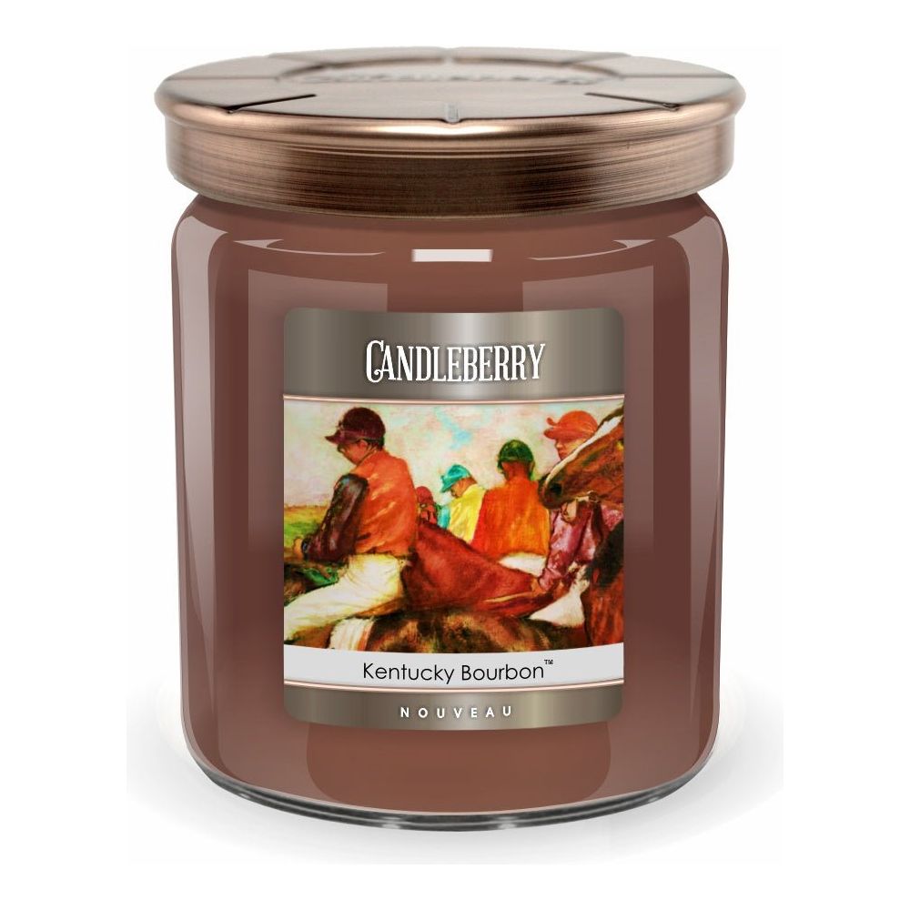 nouveau-kentucky-bourbon-3-wick-candy-jar-candle-candy-jar-candle-the-candleberry-candle-company-222491.jpg The Candleberry Co. NOUVEAU™ - Kentucky Bourbon™, 3 - Wick, Candy Jar Candle - Image 1