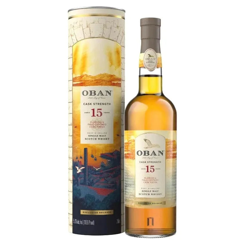 oban-15-year-sherry-cask-finish-scotch-whisky-750ml-1131968548.jpg Oban 15 Year Sherry Cask Finish Scotch Whisky 750mL - Image 1