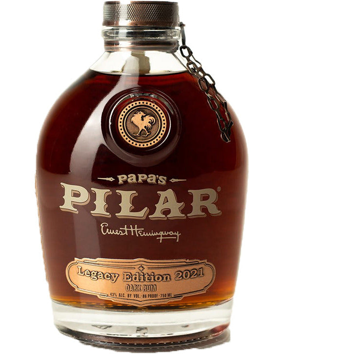 papas-pilar-rum-legacy-edition-2021-dark-rum.jpg Papa's Pilar Rum Legacy Edition 2021 Dark Rum - Image 1