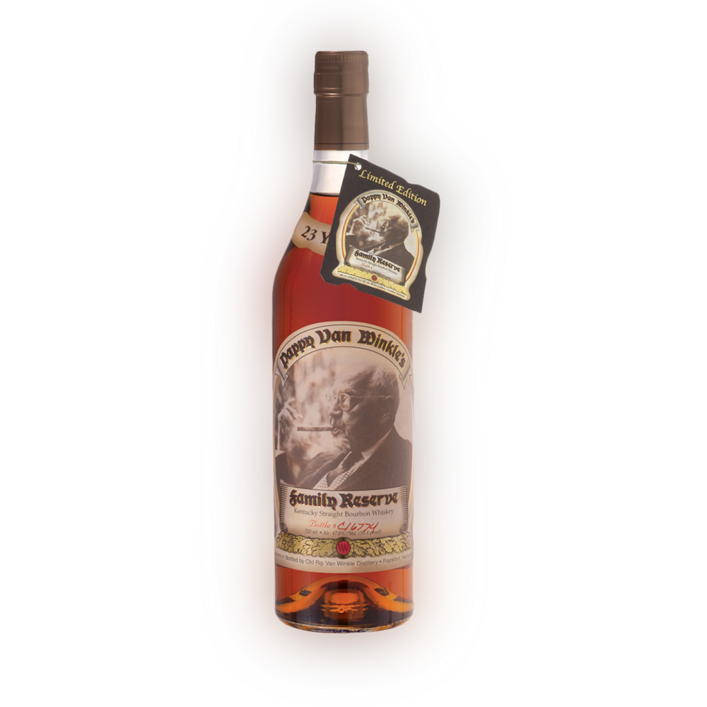 pappy-23_3x_d6046076-38bd-4db3-a4fd-a35081600a65.png Pappy Van Winkle's Family Reserve 23 Years Old - Image 1