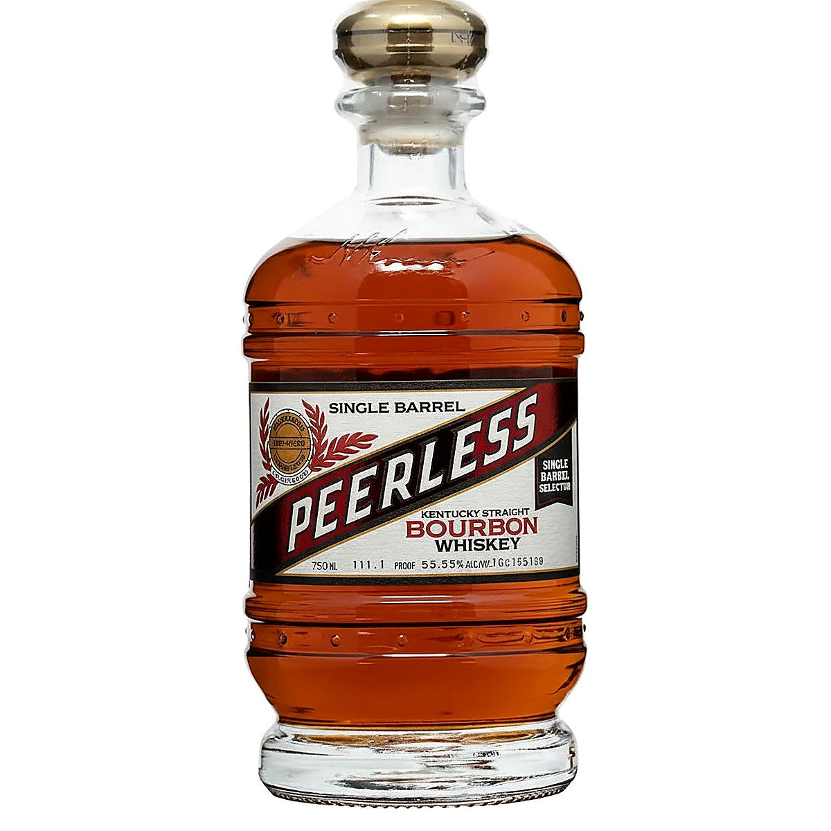 peerless-single-barrel-bourbon-whiskey_ae356754-05ff-4c7f-b16e-65dbe0079a03.jpg Peerless Single Barrel Bourbon Whiskey - Image 1