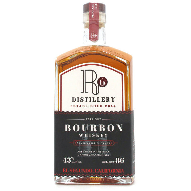 r6-distillery-bourbon-whiskey.jpg R6 Straight Bourbon Whiskey - Image 1