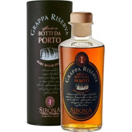 sibona-grappa-reserve-port-wood-finish-50cl-1284696-s371_e.jpg Sibona Port Aged Grappa - Image 1