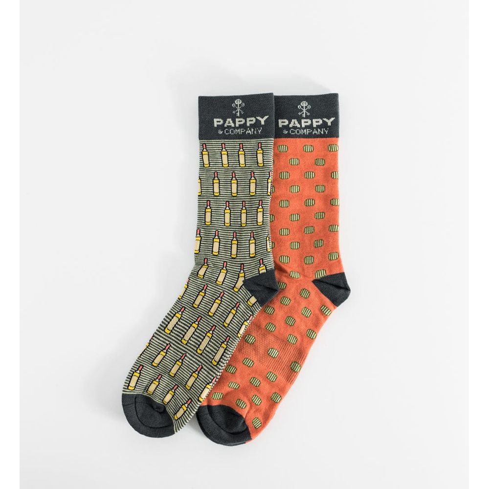 small-medium-women-s-6-9-5-men-s-5-8-pappy-company-barrels-bottles-sock-set-1144963649.jpg Pappy & Company Barrels & Bottles Sock Set - Image 1