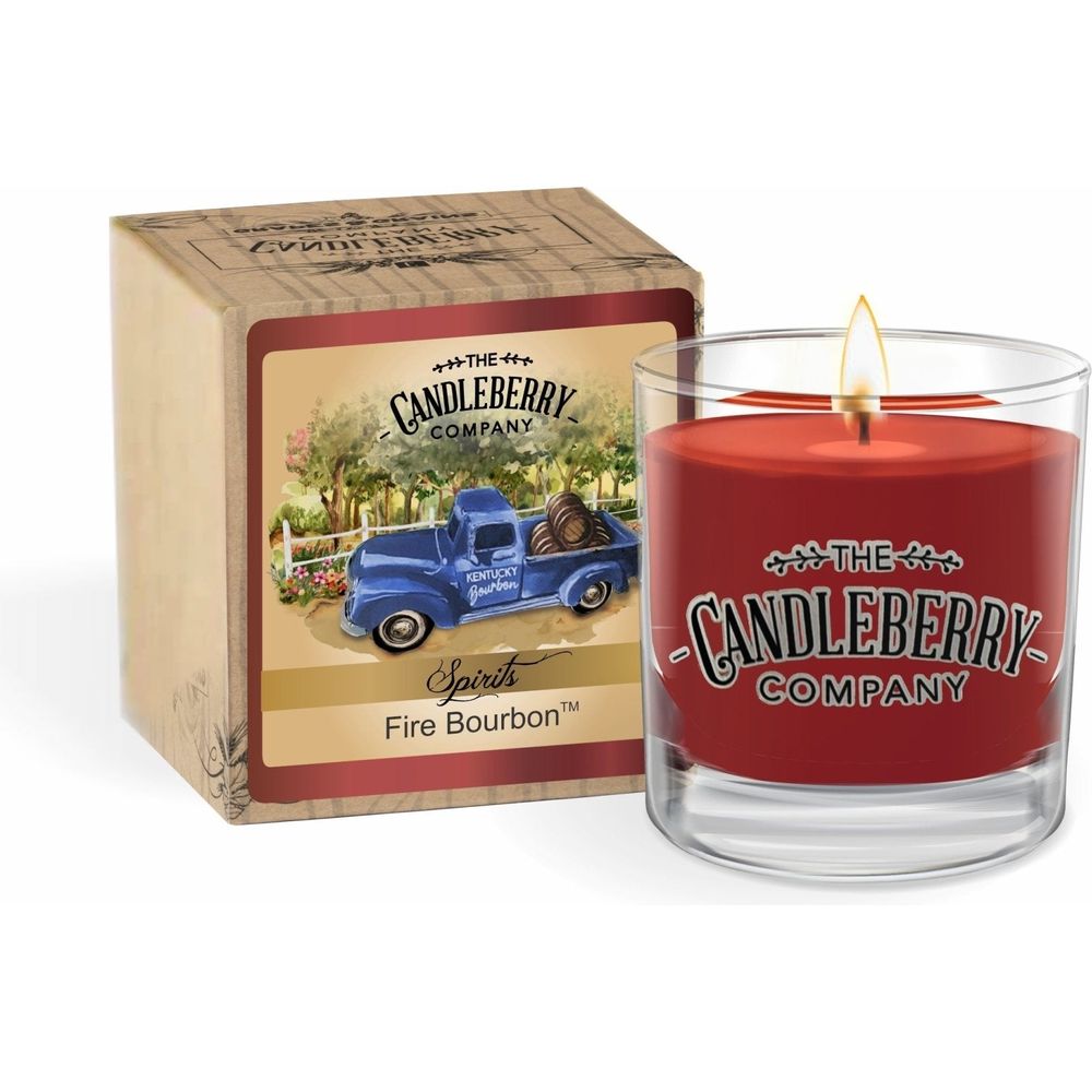 spirits-fire-bourbon-rocks-glass-candlespirits-rocks-glass-candle-694038.jpg The Candleberry Co. Fire Bourbon™, Rocks Glass Candle - Image 1