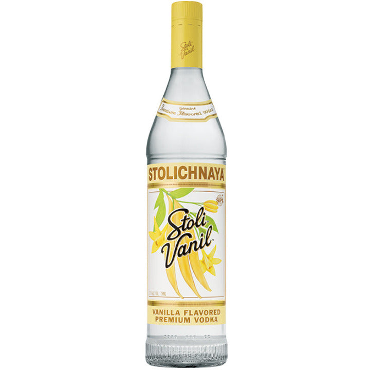 stolichnaya-vanil-vodka.jpg Stolichnaya Vanil Flavored Premium Vodka 75 Proof - Image 1