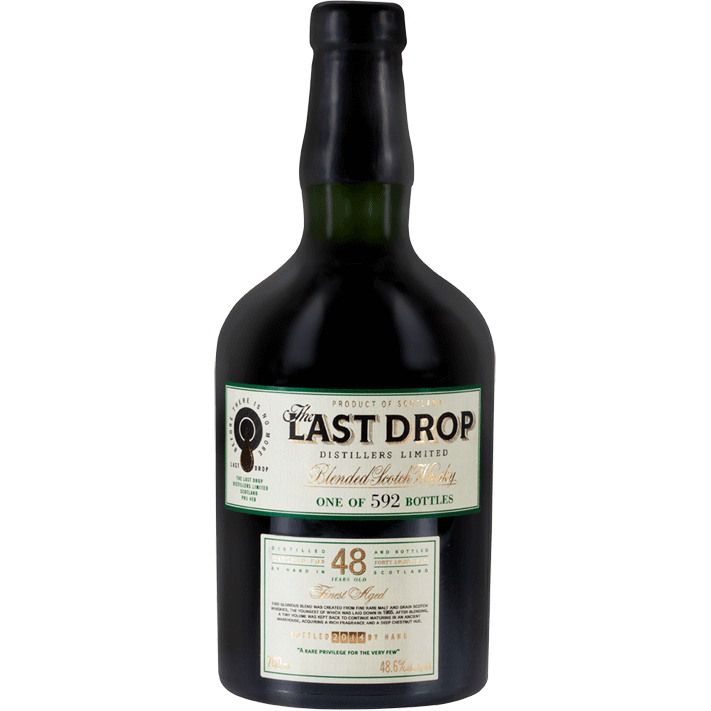 the-last-drop-48-year-whiskey.png The Last Drop Distillers 48 Year Old Blended Scotch Whiskey - Image 1