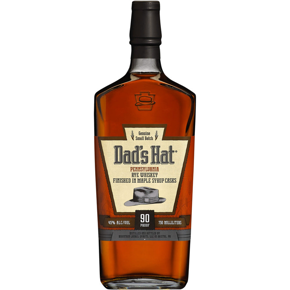 tk9ygv1skygspkow9qvm.jpg Dad's Hat Maple Syrup Cask Finished Rye Whiskey - Image 1