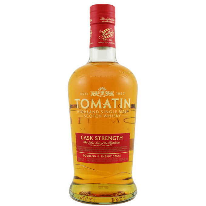 tomatin-cask-strength-highland-single-malt-scotch-whisky.jpg Tomatin Cask Strength Highland Single Malt Scotch Whisky - Image 1