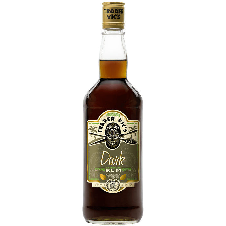 trader-vics-private-section-101-proof-dark-rum.jpg Trader Vics Private Selection Dark Caribbean Rum - Image 1