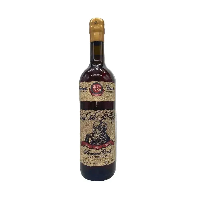 very-olde-st-nick-faith-and-conviction-ancient-cask-rye-whiskey-750ml-the-barrel-tap-www-thebarreltap-com.jpg Very Olde St. Nick Faith & Conviction Ancient Cask Rye Whiskey 750ml - Image 1