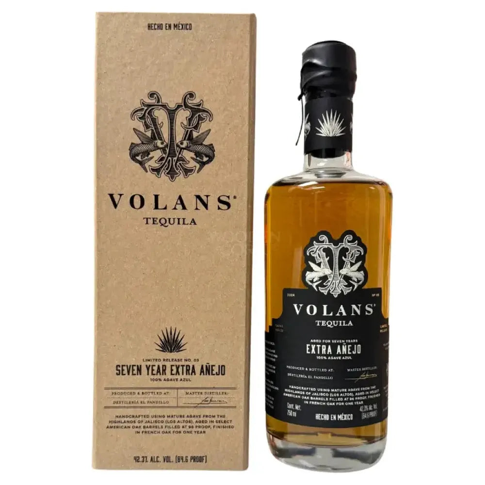 volans-7-year-tequila-extra-anejo-limited-release-750ml-516.jpg Volans 7 Year Tequila Extra Anejo Limited Release 750mL - Image 1