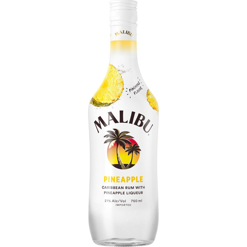 wjcovp16f87cucwhxvsg.jpg Malibu Flavored Caribbean Rum with Pineapple Liqueur - Image 1