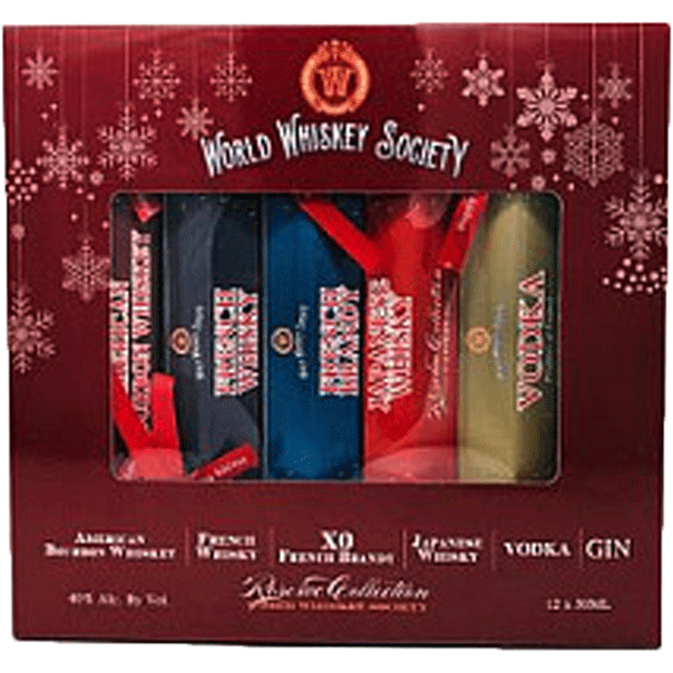 wws-candy-set.png World Whiskey Society Christmas Candy Gift Set 12 Pack 50ml - Image 1